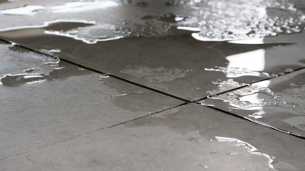 slab leak in Little Elm