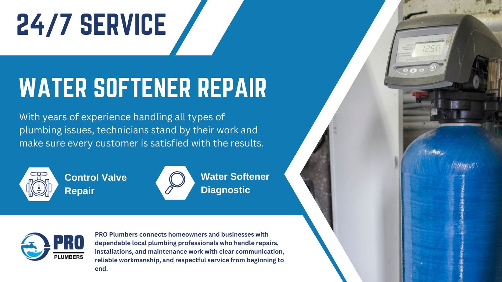 Water softener repair in Little Elm, TX